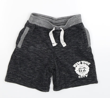 George Boys Grey   Sweat Shorts Size 4-5 Years