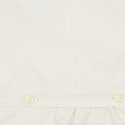 petra geneli Womens White   Quilted Coat Size 16
