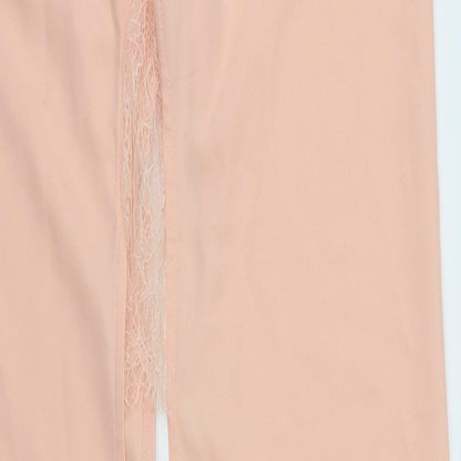 Missguided Womens Pink   Dress Pants Trousers Size 10 L36 in - open legged