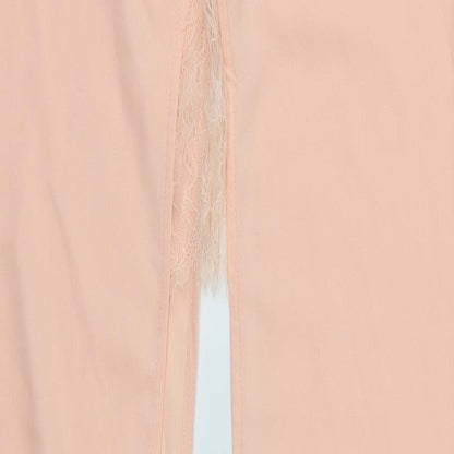 Missguided Womens Pink   Dress Pants Trousers Size 10 L36 in - open legged