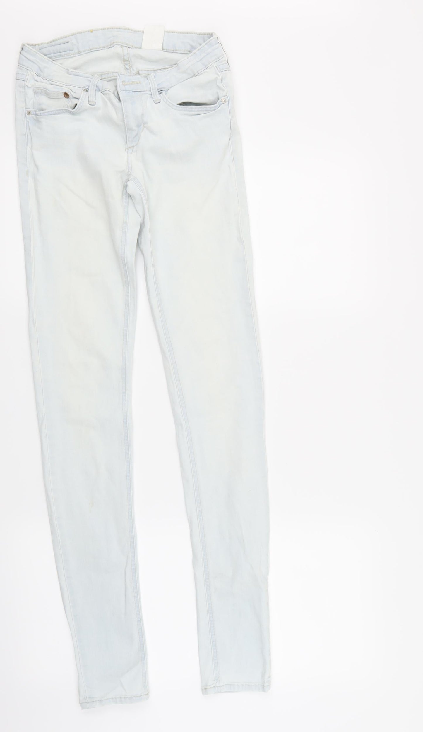 Womens UK Size  H&M Extra-Slim Fit Skinny Blue Jeans