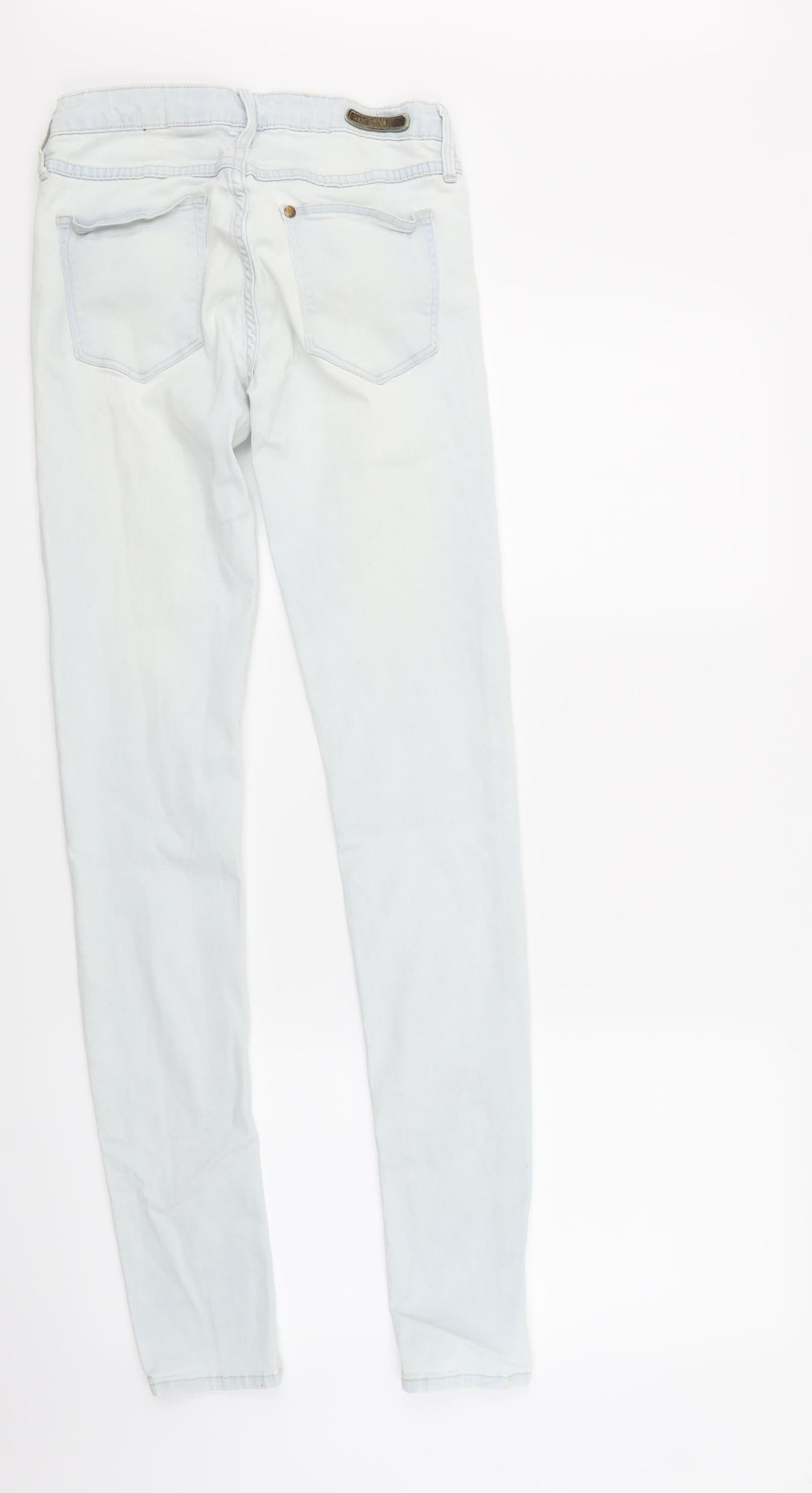 Womens UK Size  H&M Extra-Slim Fit Skinny Blue Jeans