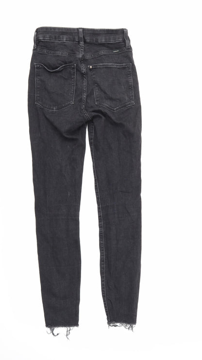 Womens UK Size  super skinny Regular Fit Skinny Black Jeans