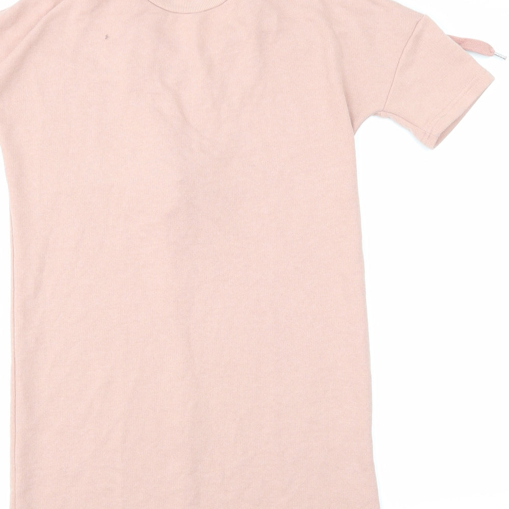 Womens UK Size 6 Atmosphere Pink Basic Polo