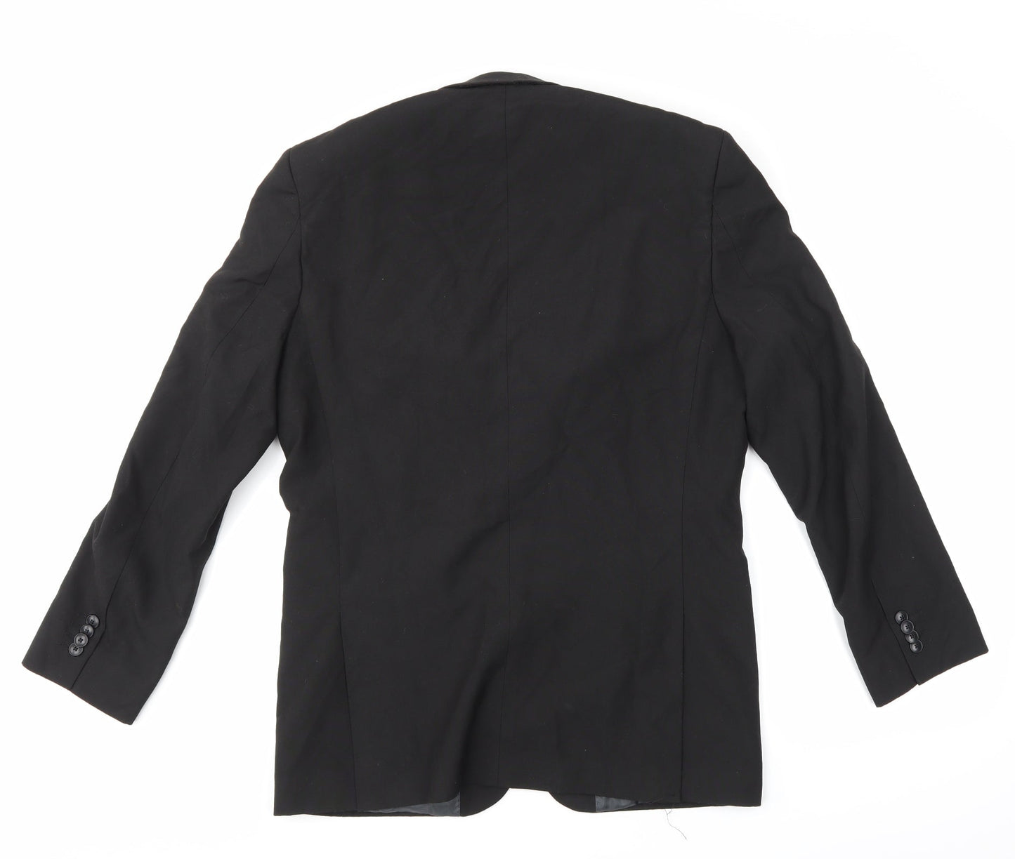 Mens UK Size  Greenwoods Regular Black Suit Jacket