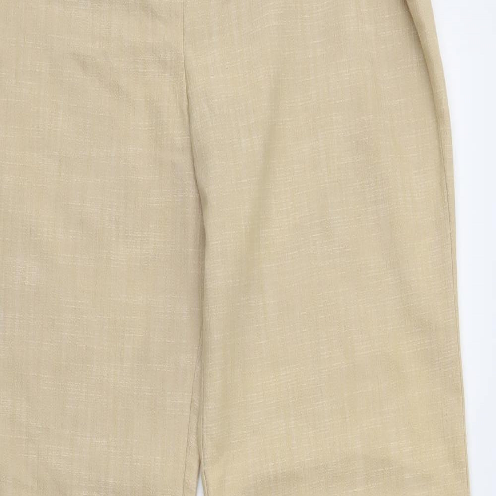 AMARANTO Womens Brown   Trousers  Size 14 L30 in