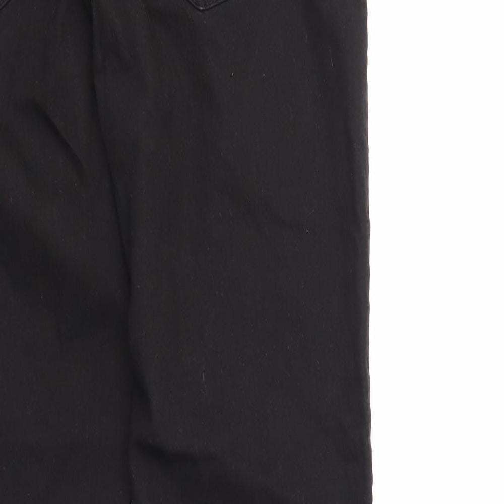 Womens UK Size 16 Denim & Co. Regular Fit  Black Trousers