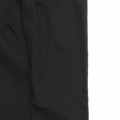Womens UK Size 16 Denim & Co. Regular Fit  Black Trousers