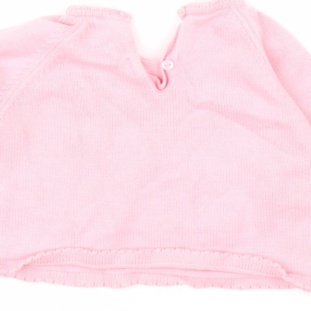 Marks and Spencer  Pink   Cardigan Jumper Size 12-18 Months  - minnie mouse