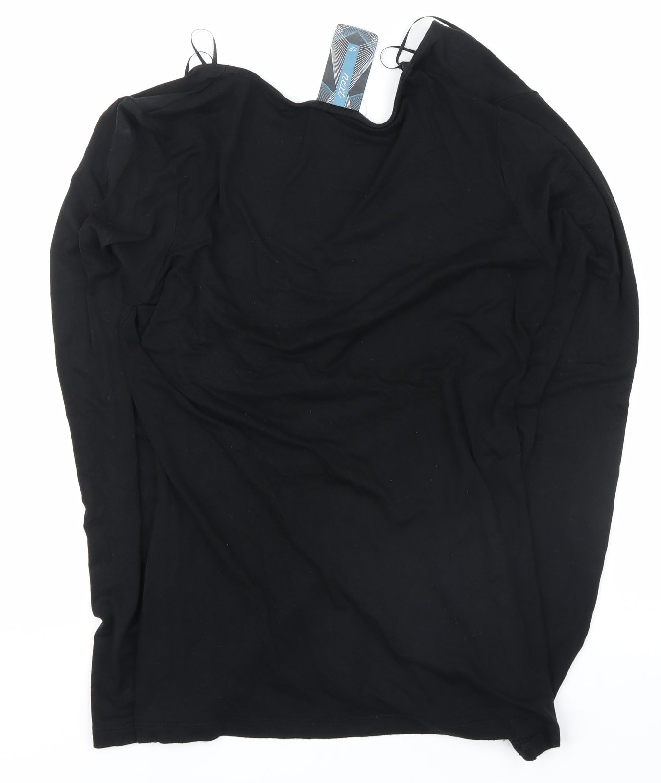 Womens UK Size 12 NEXT Black Basic Blouse