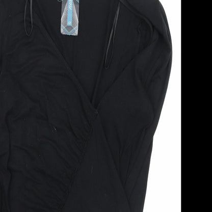 Womens UK Size 12 NEXT Black Basic Blouse