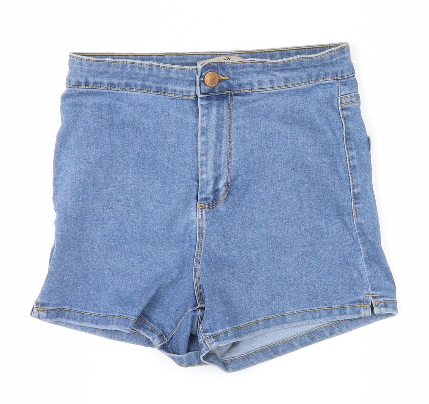 denim co Womens Blue  Denim Hot Pants Shorts Size 8