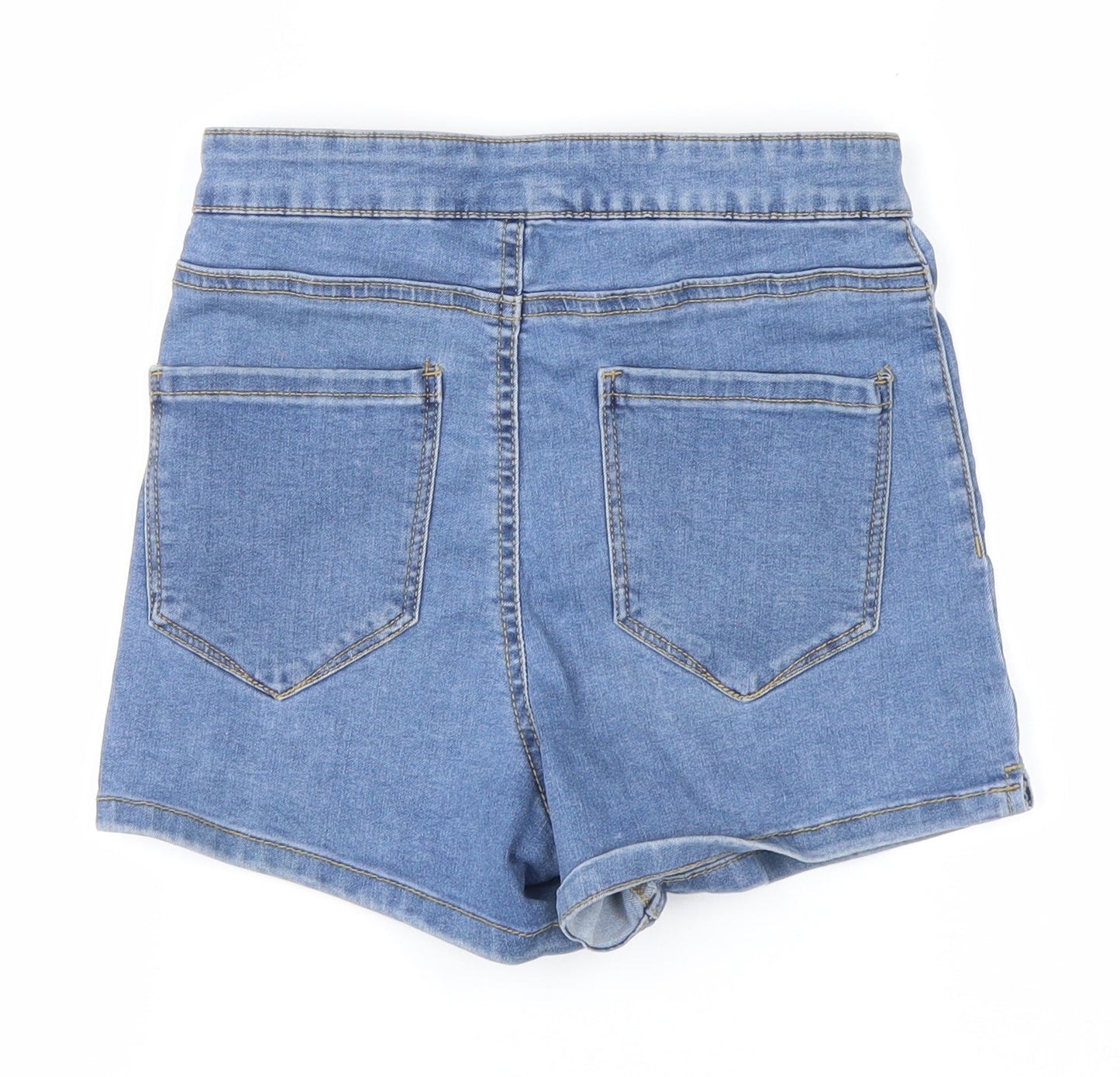 denim co Womens Blue  Denim Hot Pants Shorts Size 8