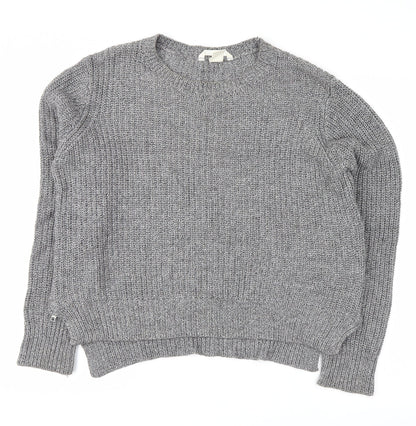 H&M Womens Grey   Pullover Jumper Size M