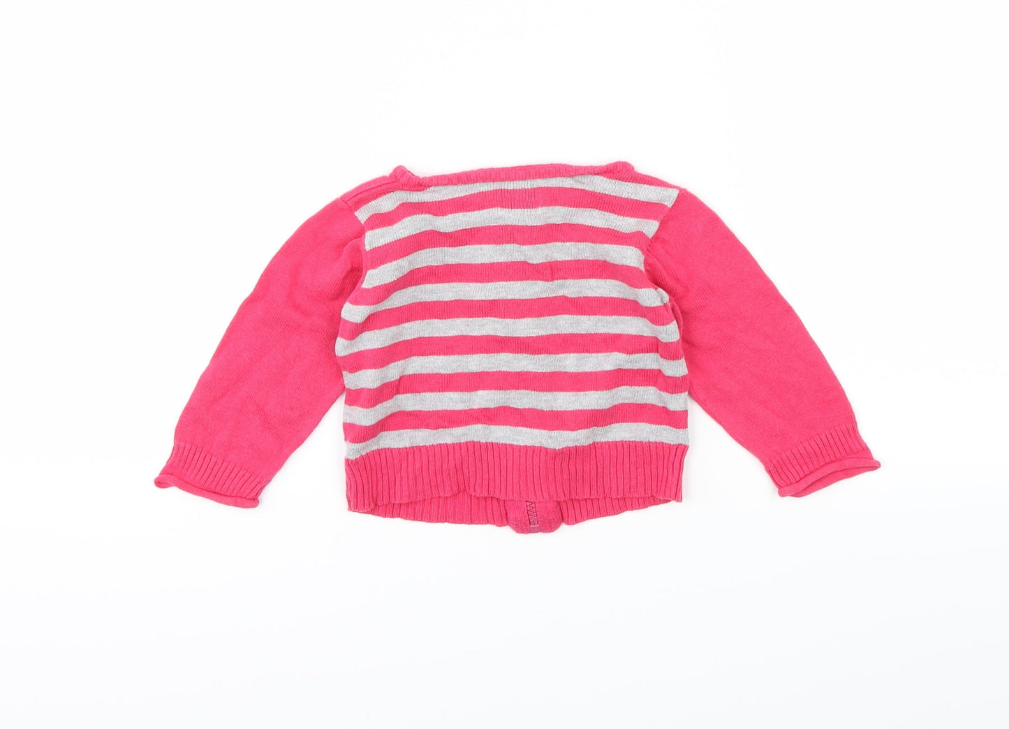 Supergirl Girls Pink Spotted  Jacket  Size 6-9 Months