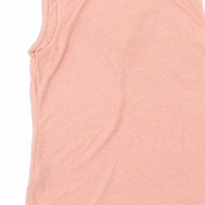Womens UK Size 6 Atmosphere Pink Basic Tank