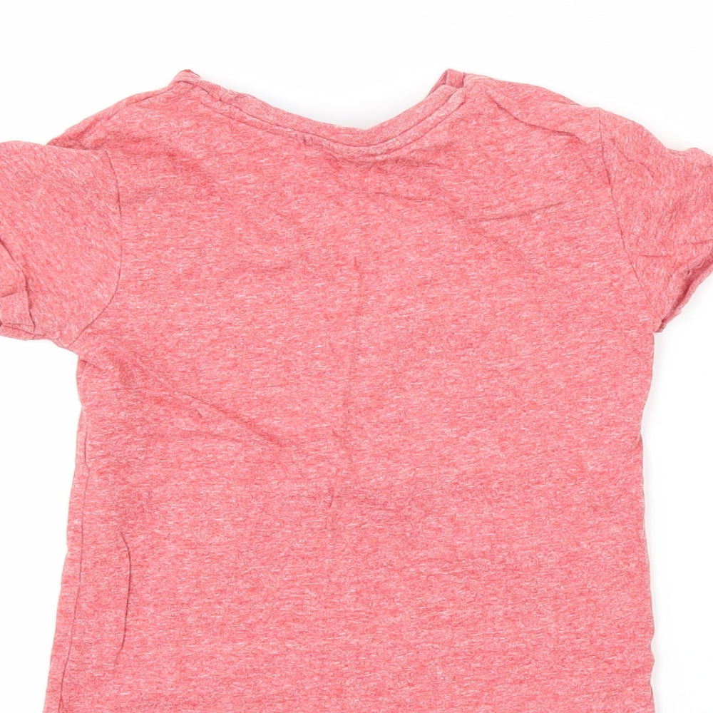 George Boys Red   Basic T-Shirt Size 3-4 Years  - monster