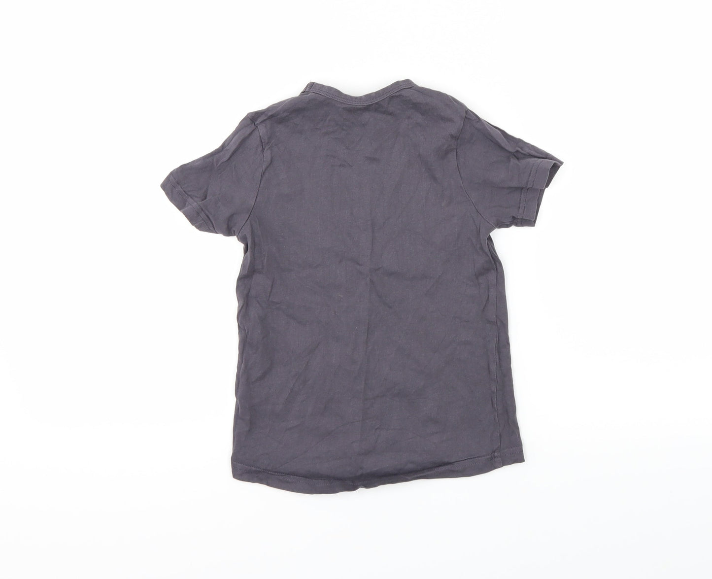 Nutmeg Girls Grey   Basic T-Shirt Size 4-5 Years  - my mama is my bestie
