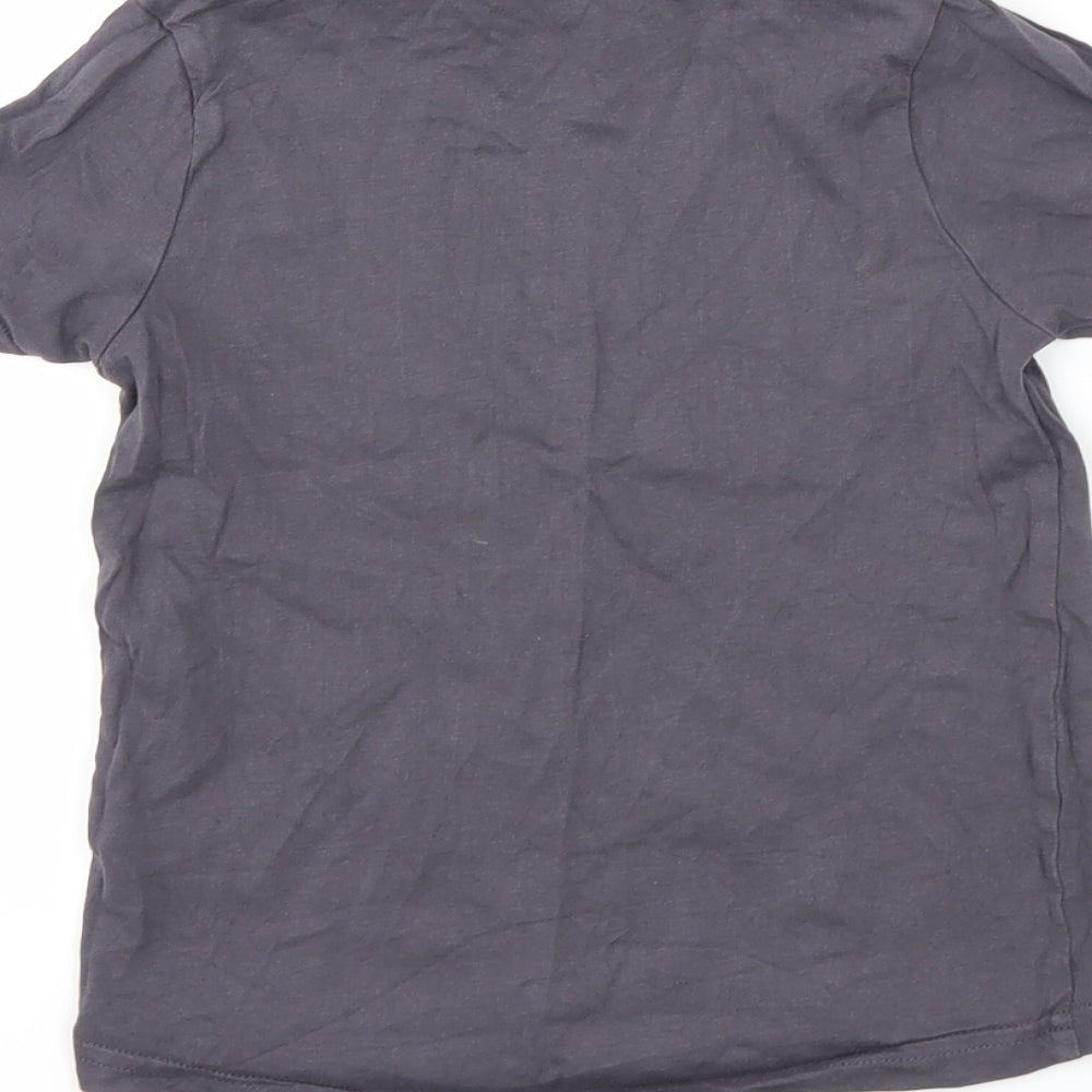 Nutmeg Girls Grey   Basic T-Shirt Size 4-5 Years  - my mama is my bestie