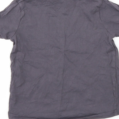Nutmeg Girls Grey   Basic T-Shirt Size 4-5 Years  - my mama is my bestie