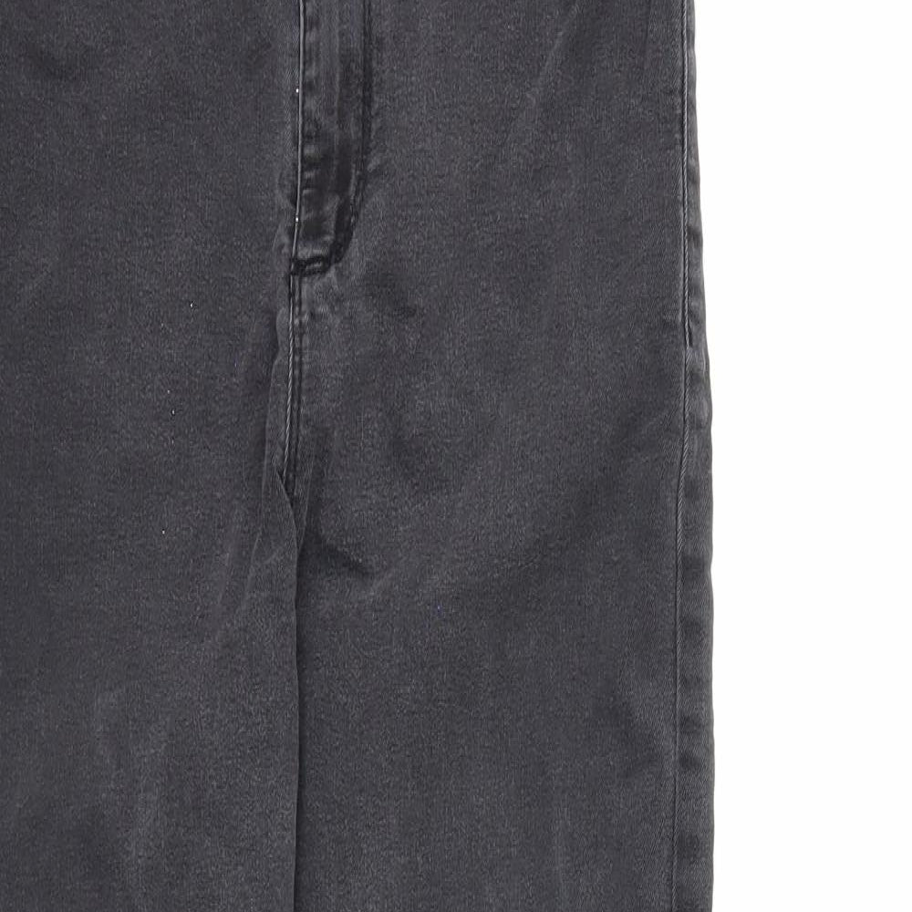 denim co Womens Grey  Denim Skinny Jeans Size 12 L28 in