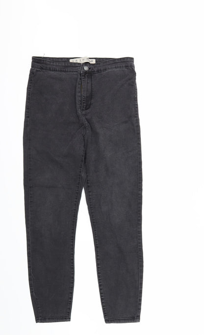 denim co Womens Grey  Denim Skinny Jeans Size 12 L26 in