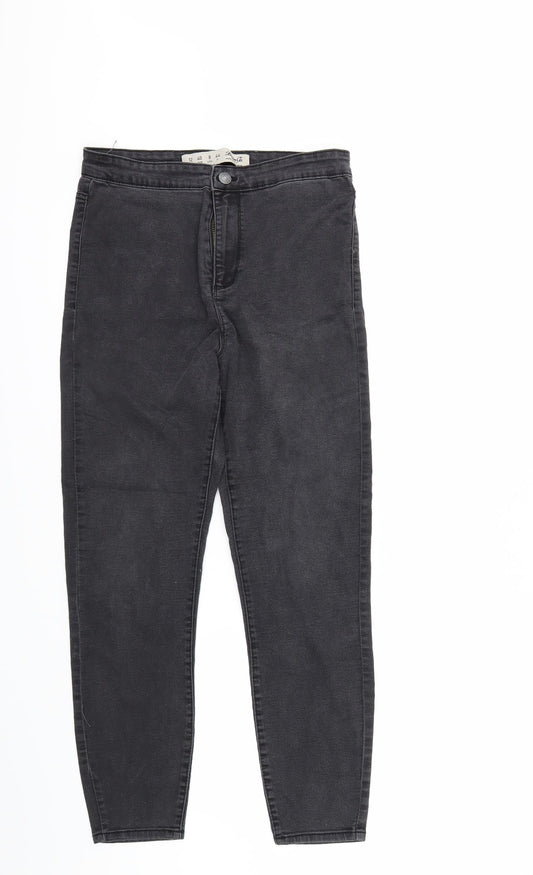 denim co Womens Grey  Denim Skinny Jeans Size 12 L26 in