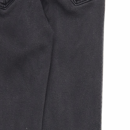 Nutmeg Womens Black  Denim Jegging Jeans Size 10 L28 in