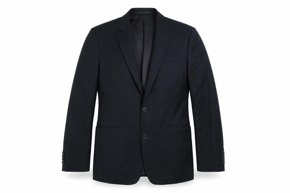 Mens UK Size 40 Lanificio Regular Blue Suit Jacket