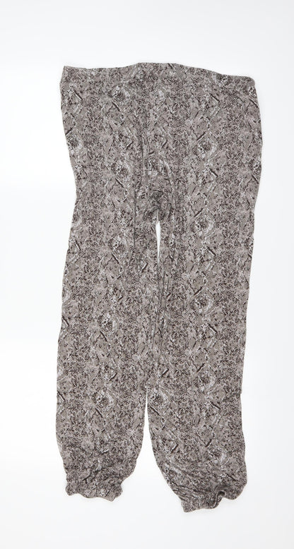 F&F Womens Brown   Trousers  Size 14 L24 in