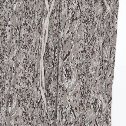 F&F Womens Brown   Trousers  Size 14 L24 in