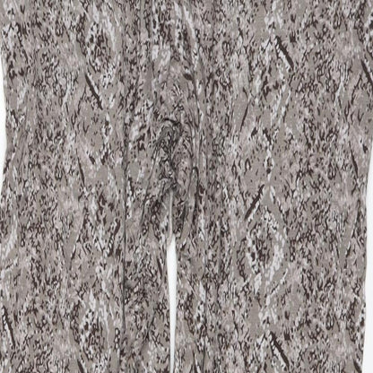 F&F Womens Brown   Trousers  Size 14 L24 in