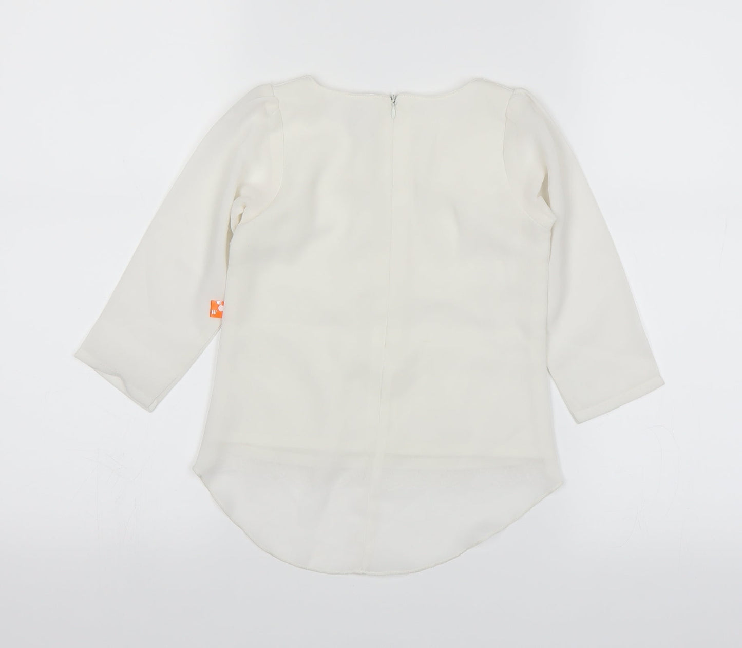 Winner Girls White   Basic T-Shirt Size 6 Years