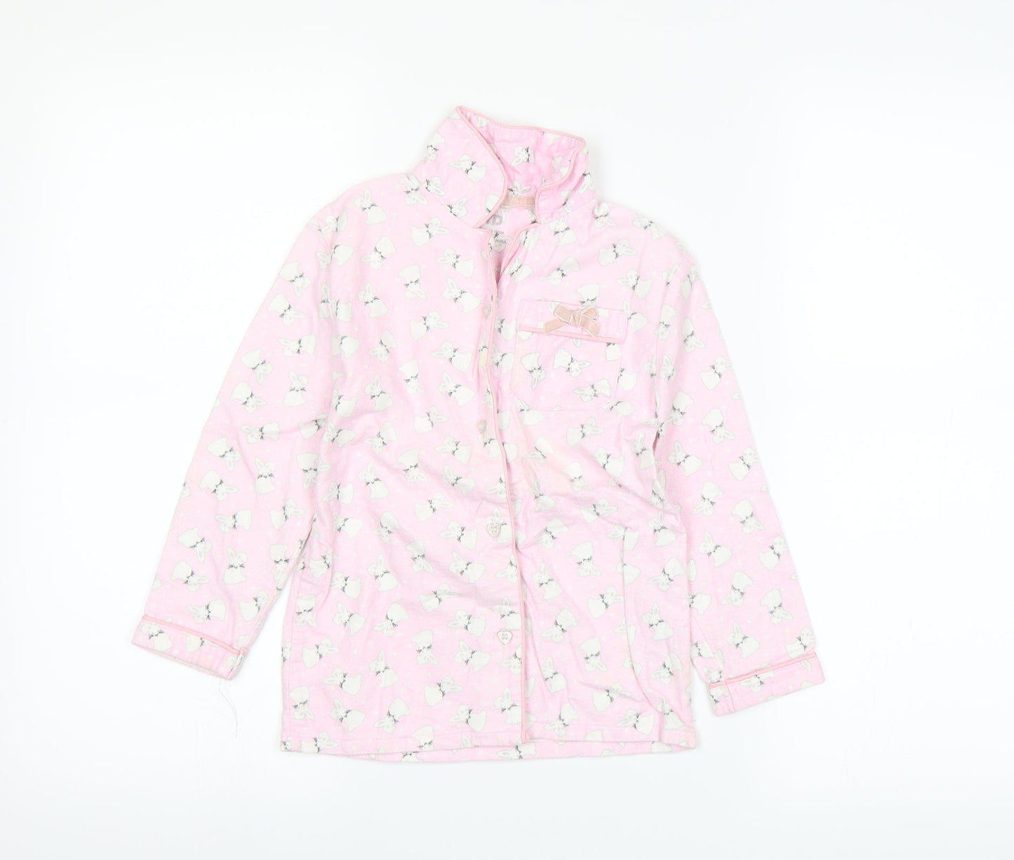 YD Girls Pink   Basic Button-Up Size 5-6 Years