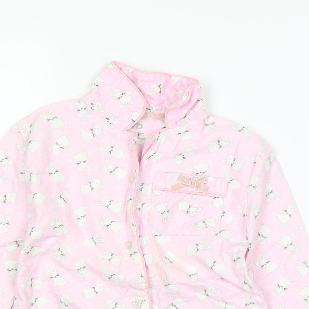 YD Girls Pink   Basic Button-Up Size 5-6 Years
