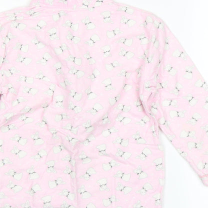 YD Girls Pink   Basic Button-Up Size 5-6 Years