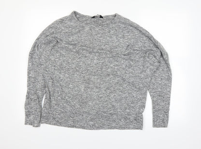 Dorothy Perkins Womens Grey   Pullover Jumper Size 16