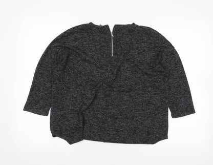 Primark Womens Grey   Pullover Jumper Size S