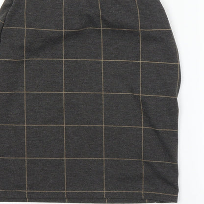 New Look Womens Grey   A-Line Skirt Size 8