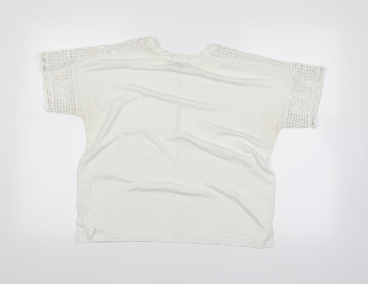 Atmosphere Womens White   Basic T-Shirt Size 12