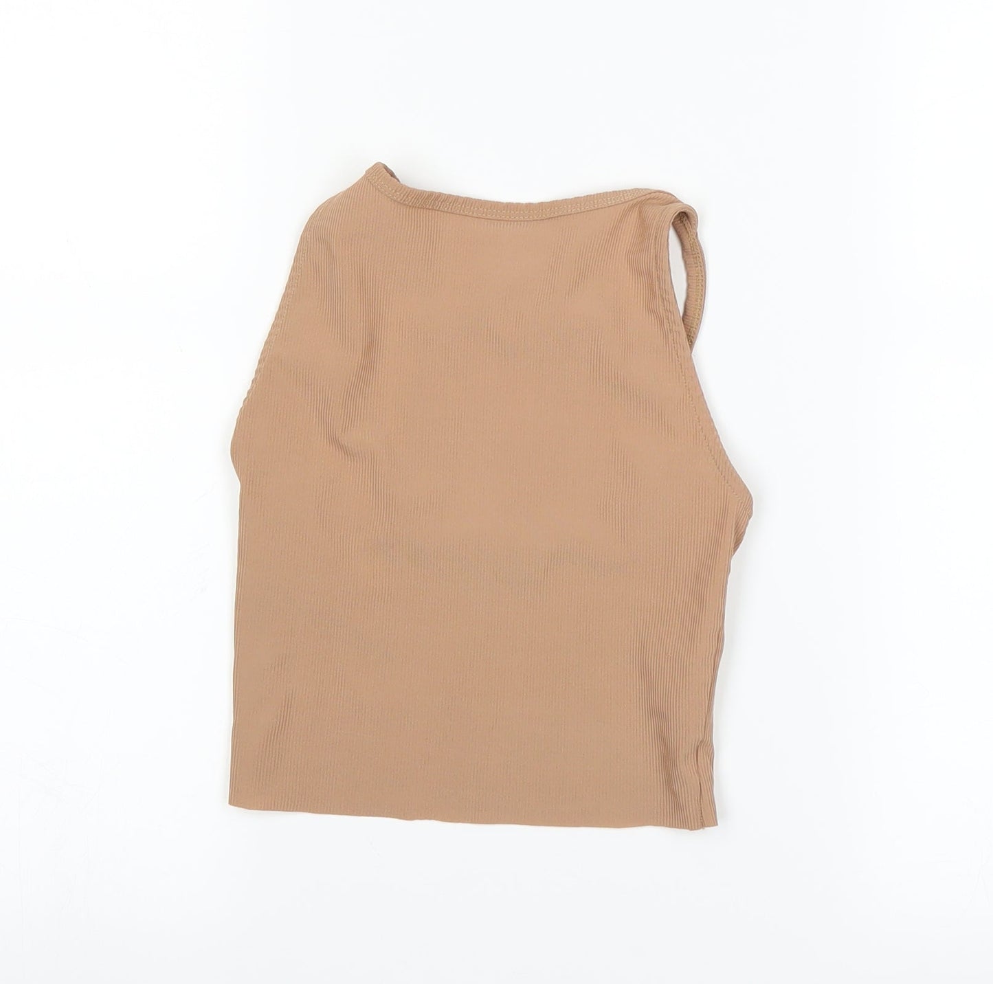 Womens UK Size 8 Topshop Pink Basic T-Shirt