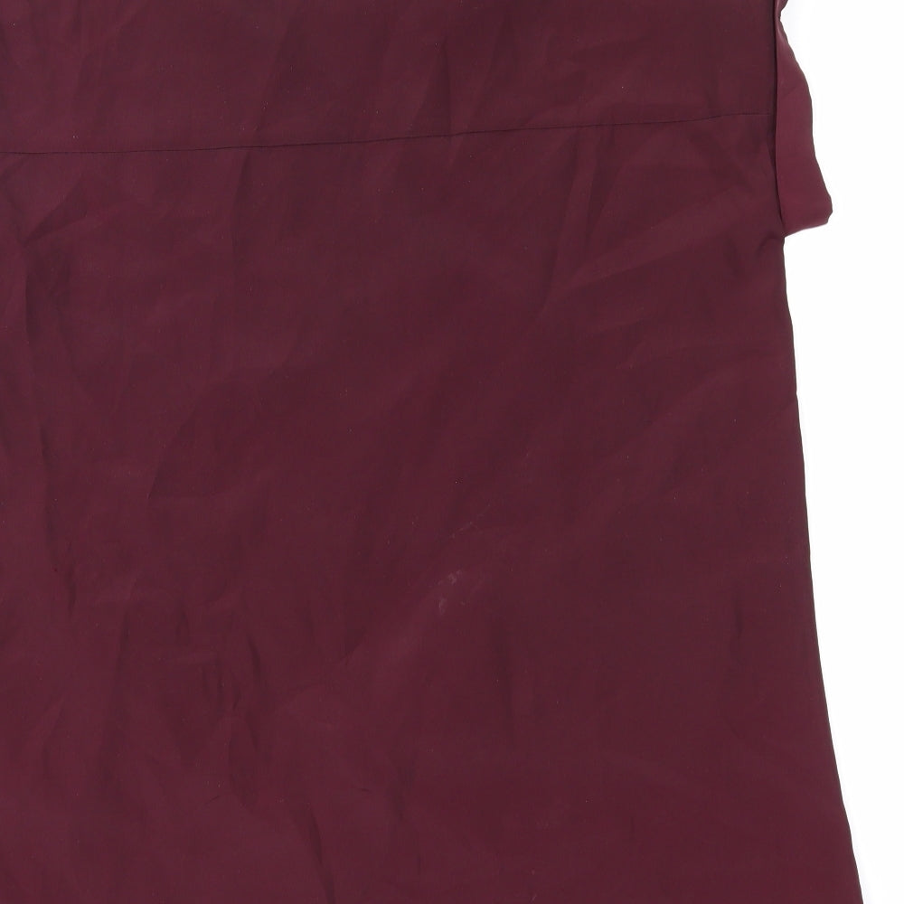 FOREVER 21 Womens Purple   Basic Blouse Size S