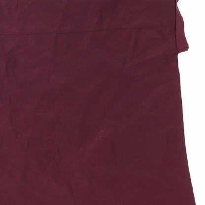 FOREVER 21 Womens Purple   Basic Blouse Size S