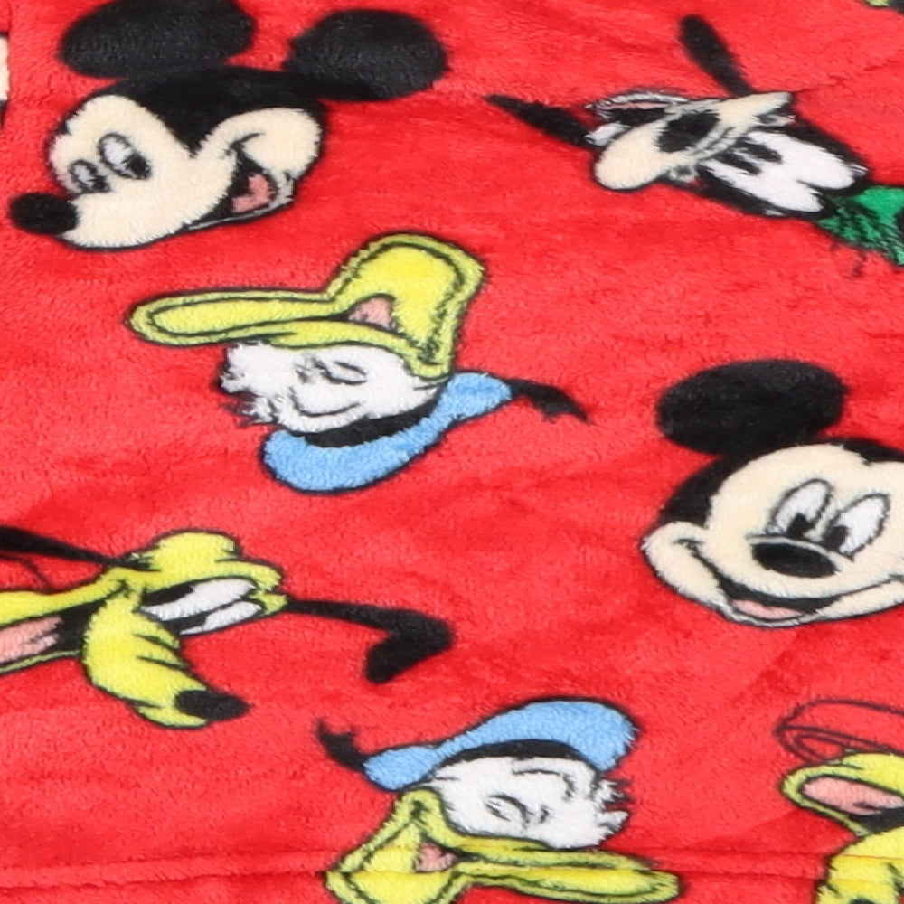 Matalan Baby Red    Pyjama Top Size 9-12 Months  - Mickey Mouse Fleece