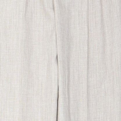 Womens UK Size 12 Preworn Regular Fit  Beige Trousers