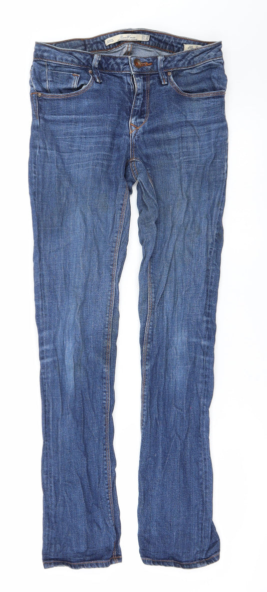 Zara Womens Blue   Skinny Jeans Size 6 L28 in