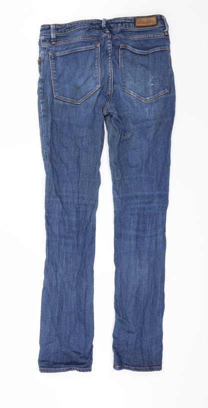 Zara Womens Blue   Skinny Jeans Size 6 L28 in
