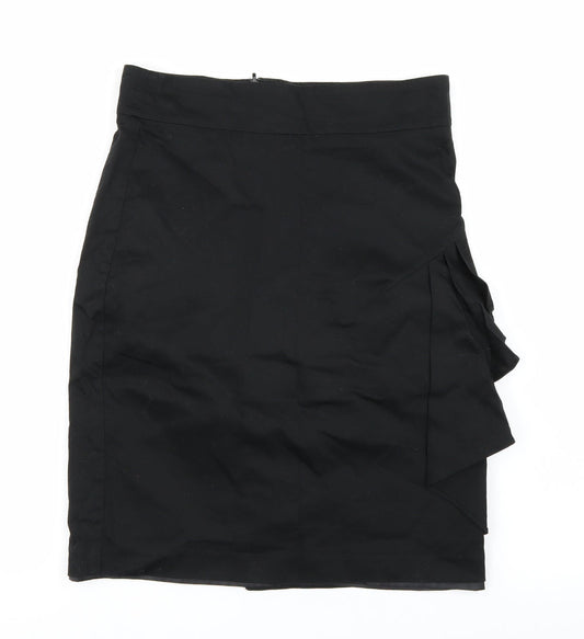 Monsoon Womens Black   Straight & Pencil Skirt Size 12