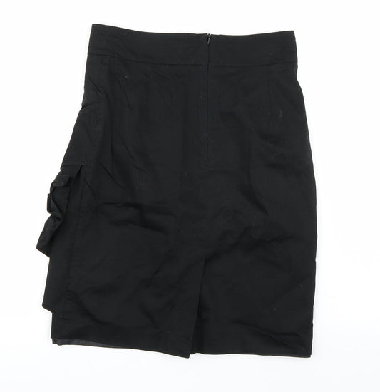 Monsoon Womens Black   Straight & Pencil Skirt Size 12