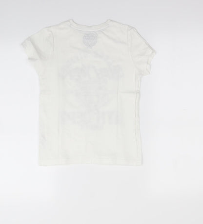 Urban Department Boys White   Basic T-Shirt Size 8 Years